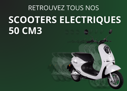 Scooters électriques 50 cm3