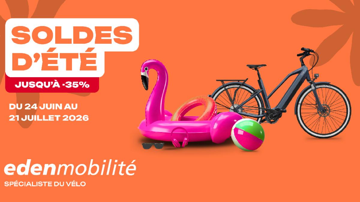 Soldes d'été chez edenmobilité