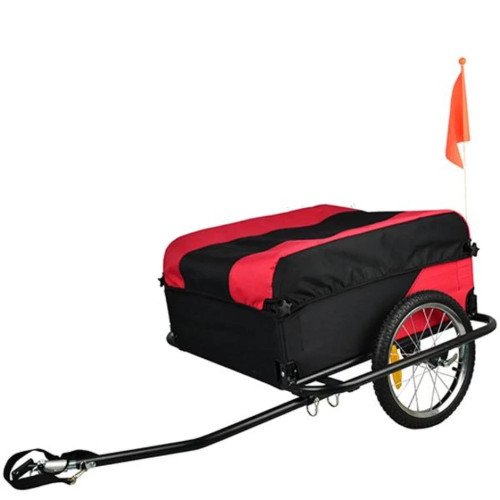 Remorque Utilitaire Cargo Noir/Rouge