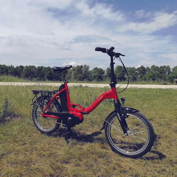 Un vélo électrique pliant Vepli à usage quotidien