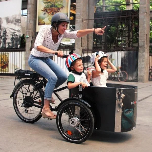 Un vélo Nihola conçut pour la famille 