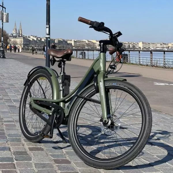 Le Reine Bike Cadre Haut est un vélo  urbain sécurisé 