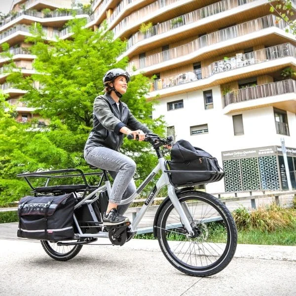 Un vélo longtail avec du style 